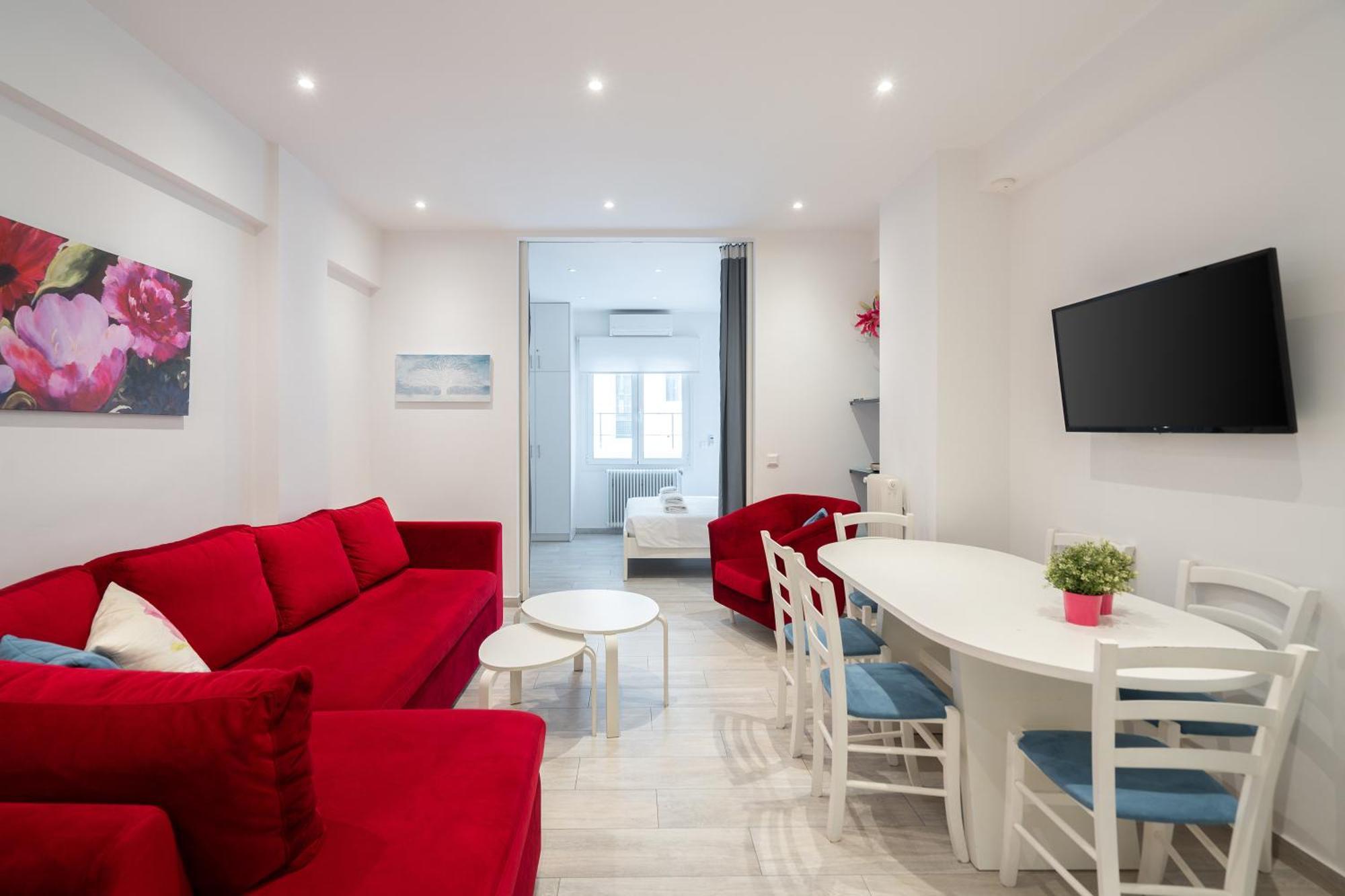 Vibrant & Cozy Apt In 아테네 외부 사진