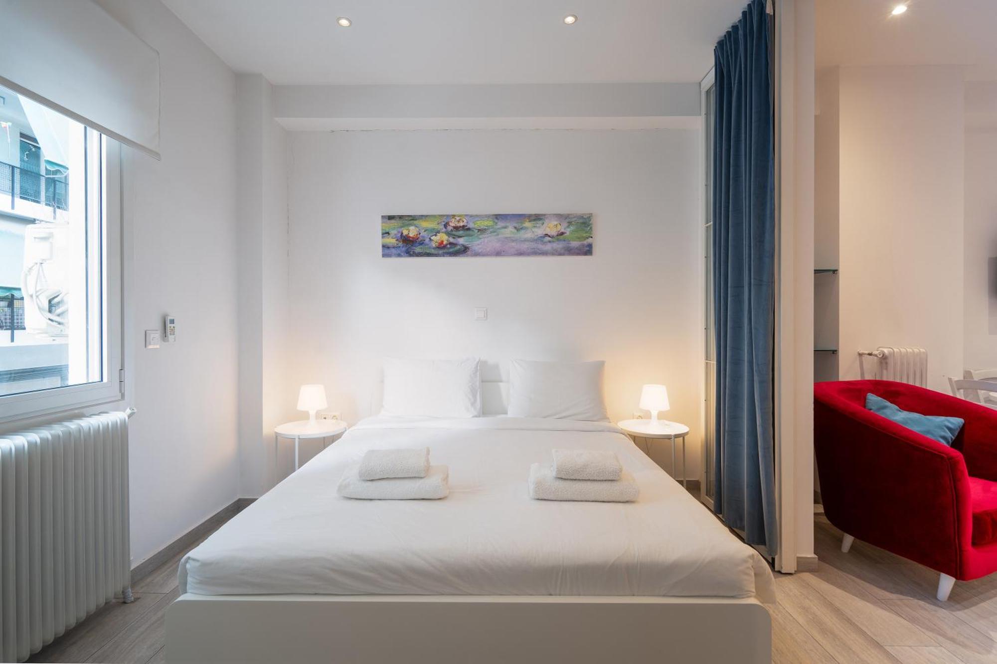 Vibrant & Cozy Apt In 아테네 외부 사진